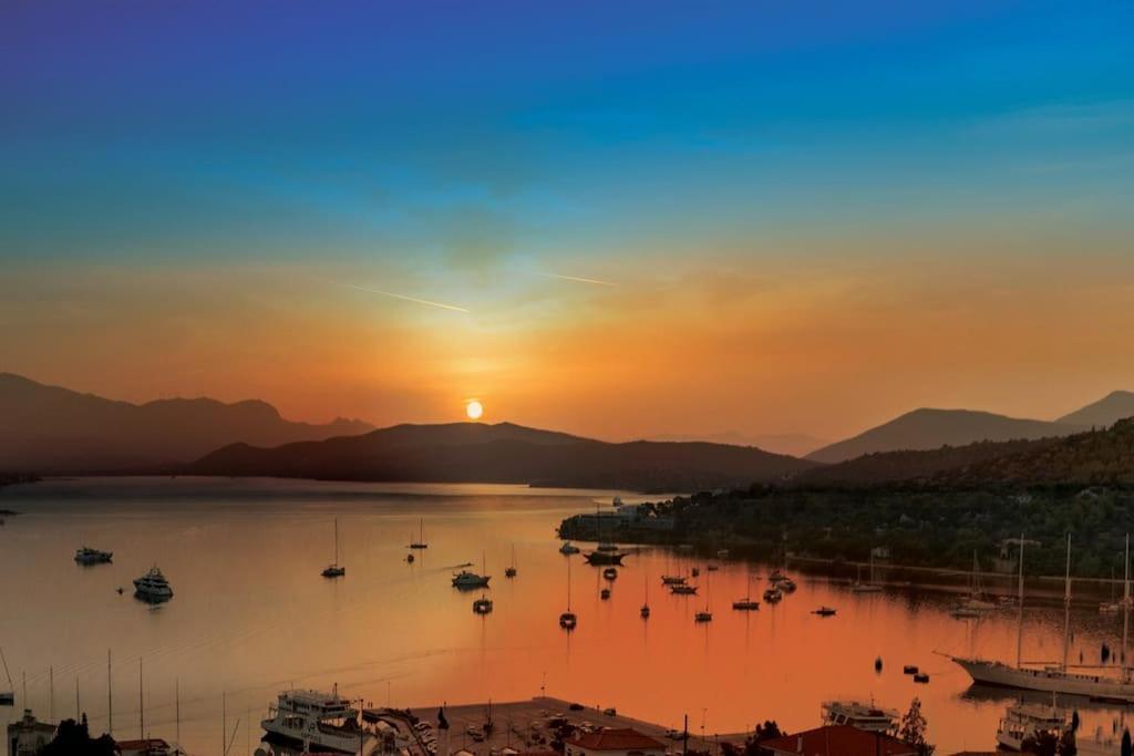 Villa Euphoria, Poros - Greece Poros Town Luaran gambar